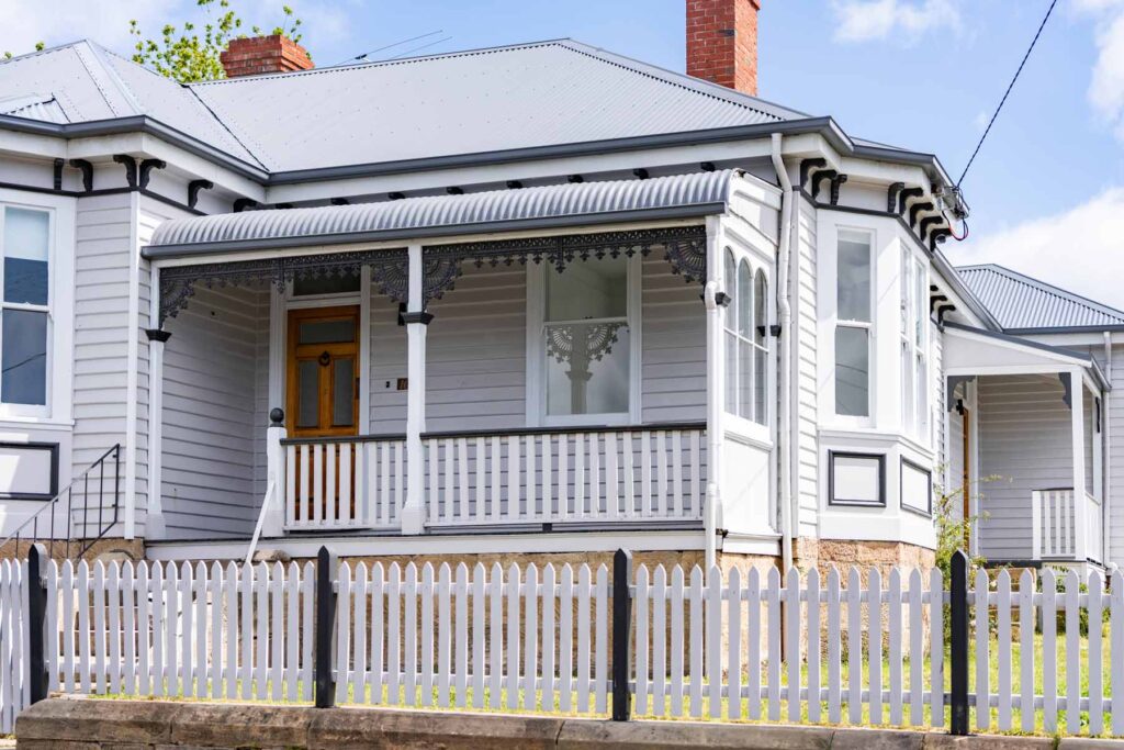 Completed residential re-roofing project in Sandy Bay, Tasmania