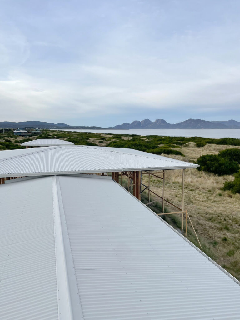 New residential roof in Dolphin Sands, Tasmania