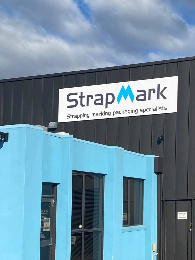 Completed commercial wall cladding in Derwent Park